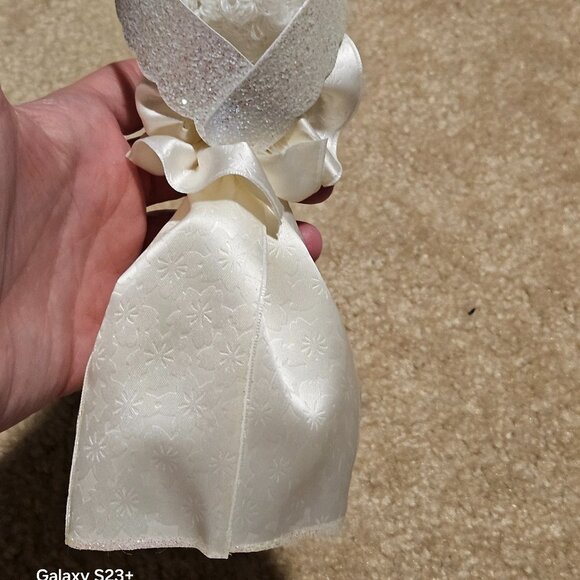 RARE VINTAGE SOFFIERIA DE CARLINI HEAVENLY ANGEL WINGS HORN CHRISTMAS ORNAMENT - Picture 11 of 13